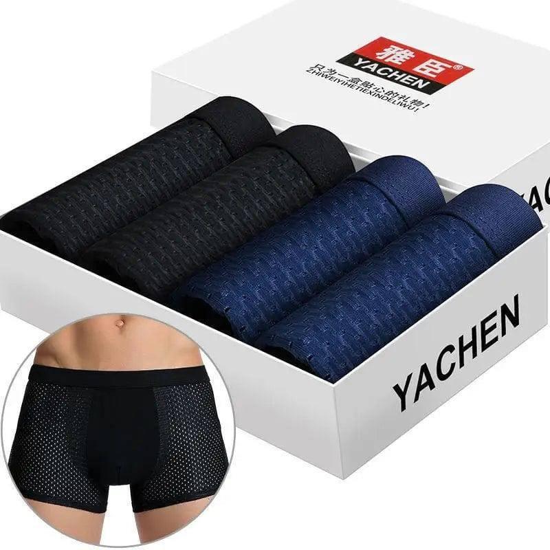 Silky mesh boxer briefs-ColorB-2