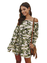 Spring Wear European And American Camouflage Casual-Light Green-4