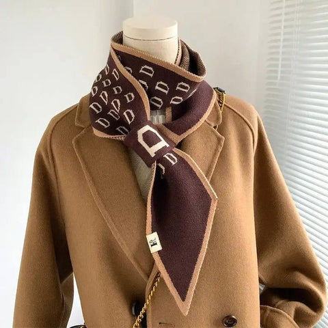Students Decorate Warm And Lazy Scarves-Brown-5