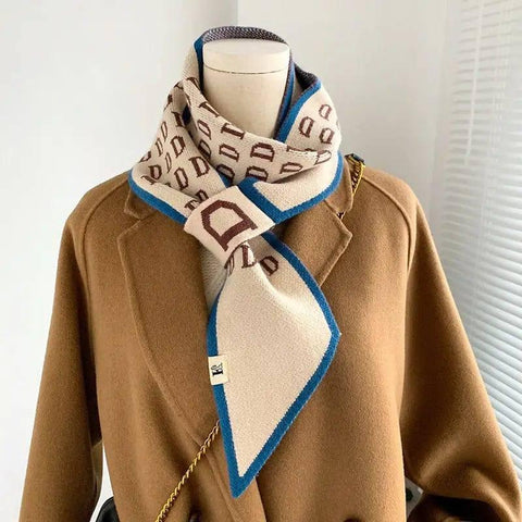 Students Decorate Warm And Lazy Scarves-Beige-6
