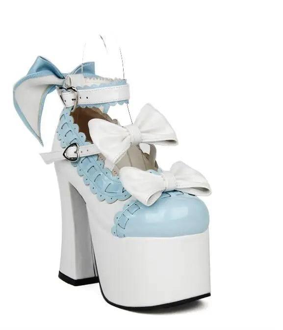 Angelic imori girl lolita cosplay shoes-2