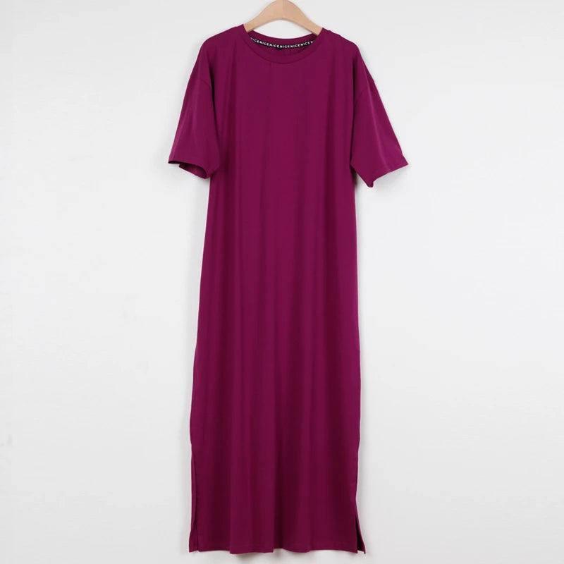 Stylish Maxi Dresses in Vibrant Colors for Women-PURPLE-11