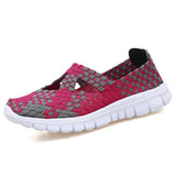 Stylish Woven Slip-On Sneakers for Casual Chic-1