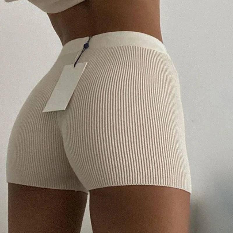 Summer Knit Shorts Cotton-3