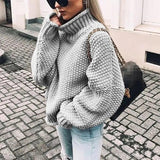 LOVEMI  Sweaters Gray / M Lovemi -  Thick Sweater