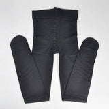 Thin Pantyhose Outer Wear Silk Stockings Bare Leg Socks-Black-5
