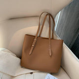 Tote Bag Big Bag Women-Light Brown-4