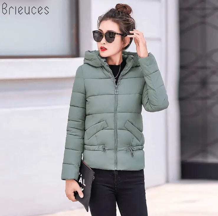 LOVEMI WDown jacket green / 2XL Lovemi -  HEE GRAND Winter Jacket Women