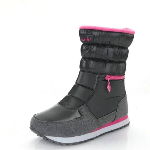 Women Boots Natural Wool Snow Boots Women Casual Ankle Boots-5