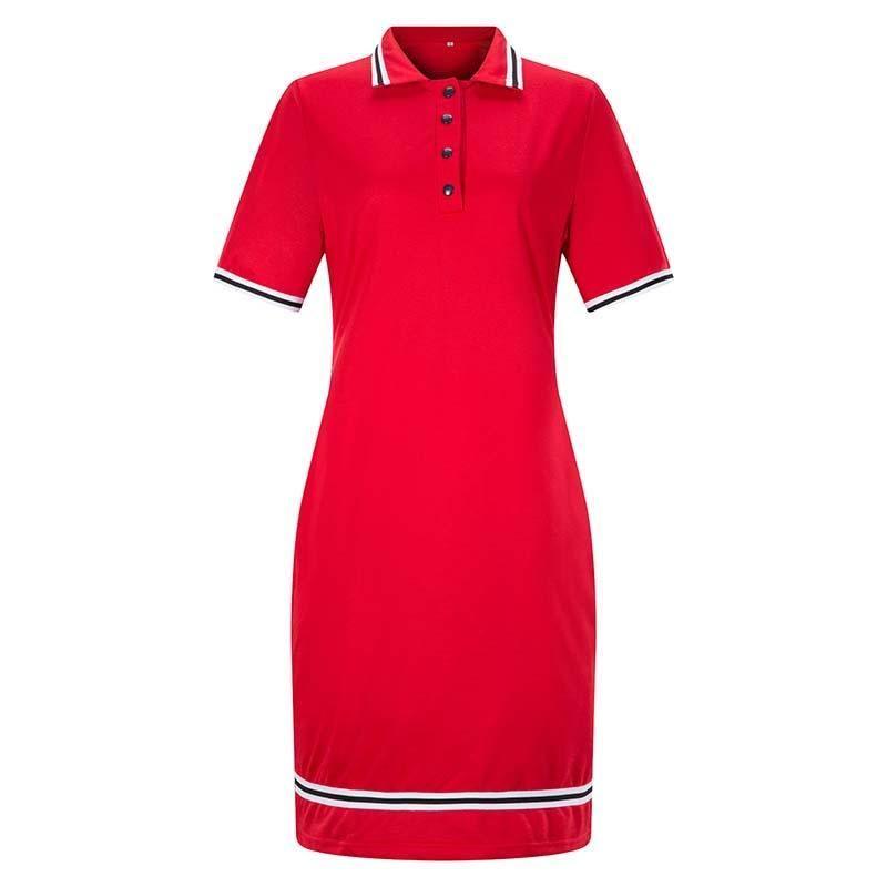 Stylish Women Polo Dress in 6XL Size-5