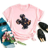 Women's Mickey Minnie Shirt top LOVEMI  DS0229-FS XXXL 