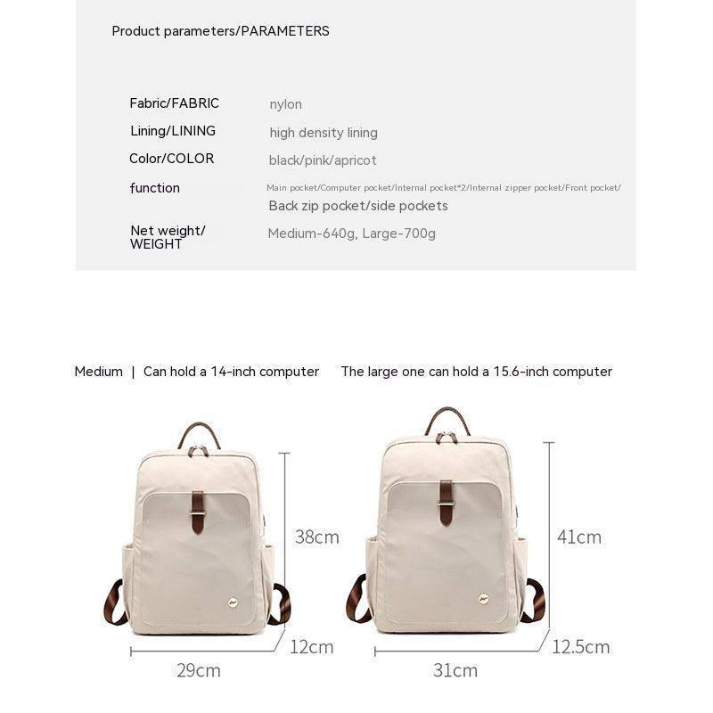 Women's Nylon Large Capacity Travel Bag-2
