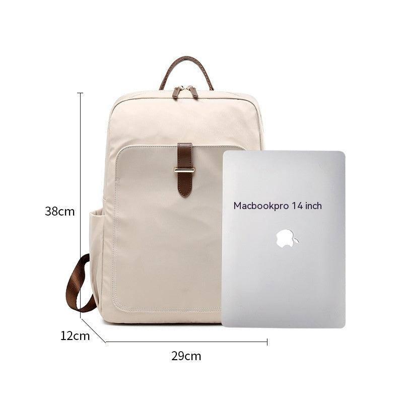 Women's Nylon Large Capacity Travel Bag-Medium Apricot-7