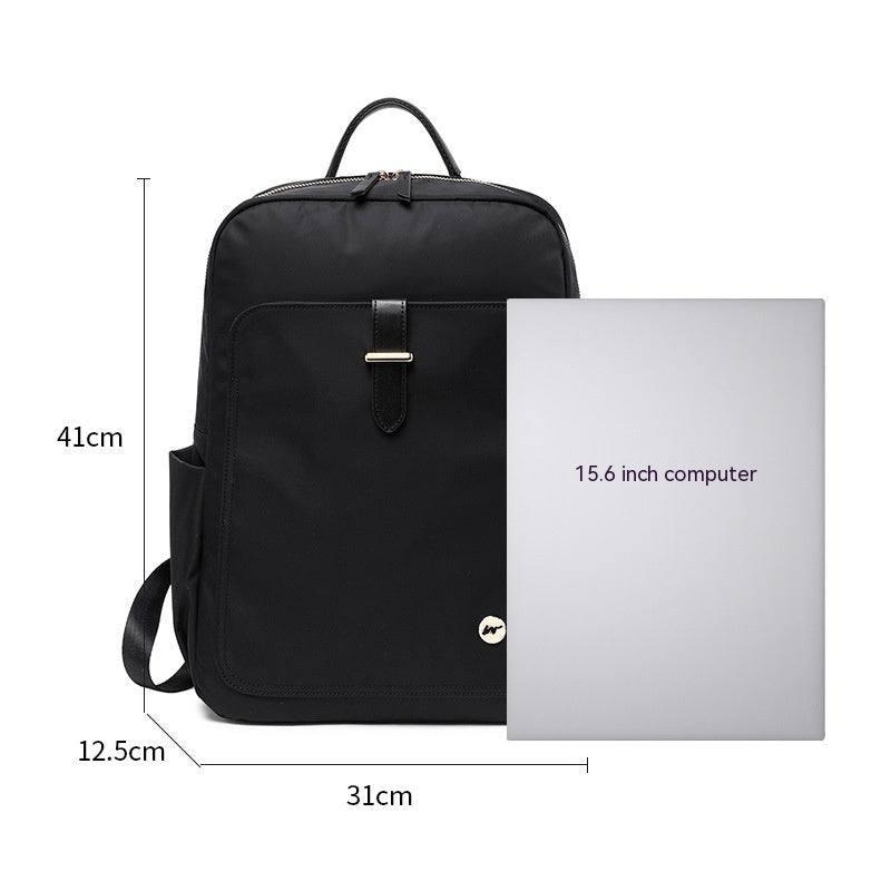 Women's Nylon Large Capacity Travel Bag-Large Black-8
