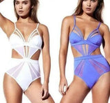 Women Summer Swimsuits Sexy Sleeveless One Piece Swimsuit-1