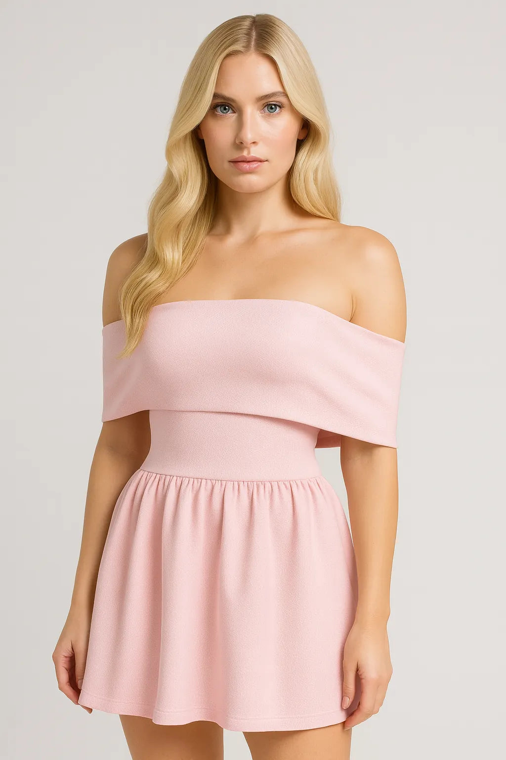 Robe de vacances à la plage de style européen et américain tricotée