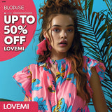 Women's blouse promotion Lovemi up to 50% off